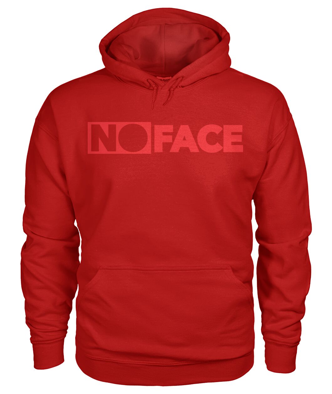NEUTRAL NOFACE CLASSIC HOODIE (RED)