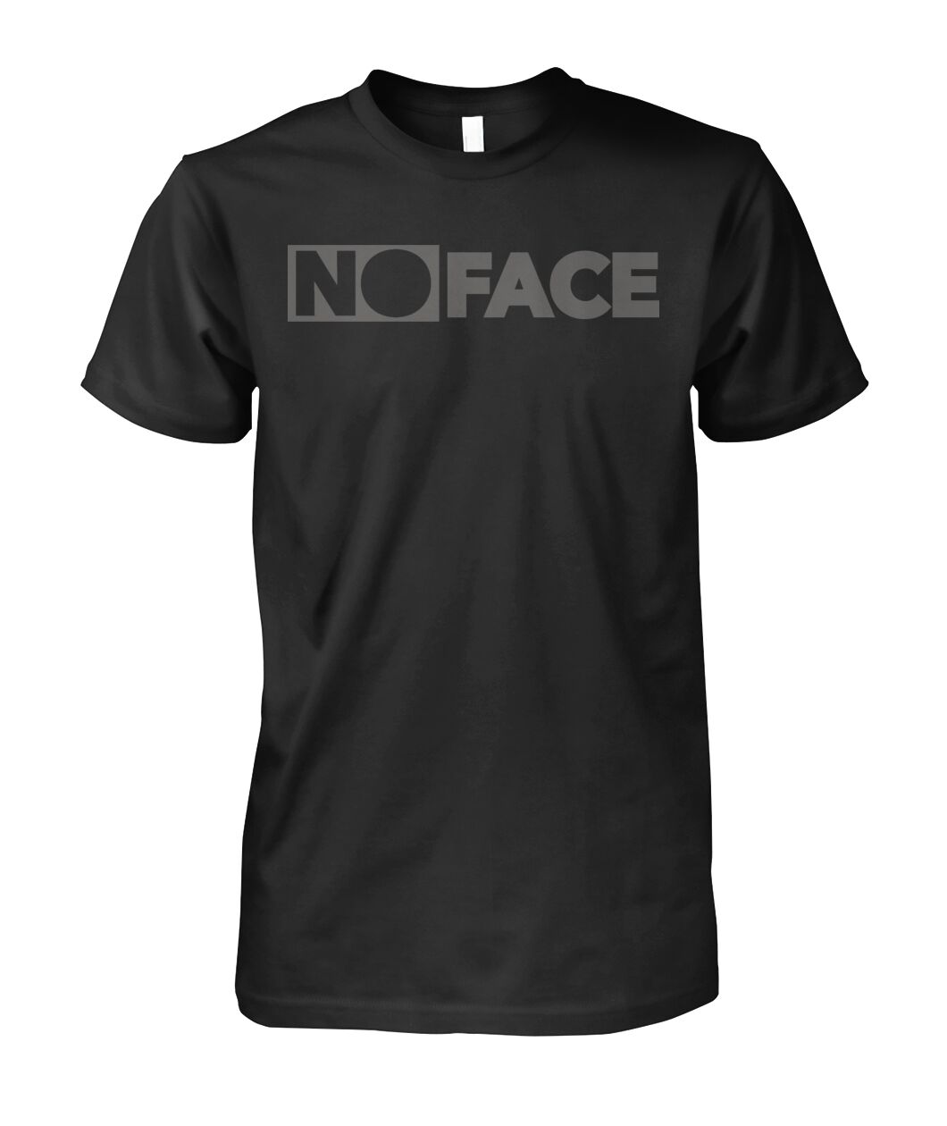 NEUTRAL NOFACE CLASSIC T-SHIRT (BLACK)